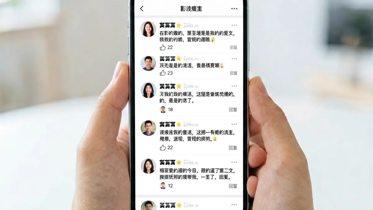 用户热议区截图，多条真实评论展示八妻子影院社区氛围与观众反馈互动场景